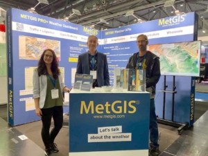 Der Messestand der MetGIS bei der MetTech Expo 2024